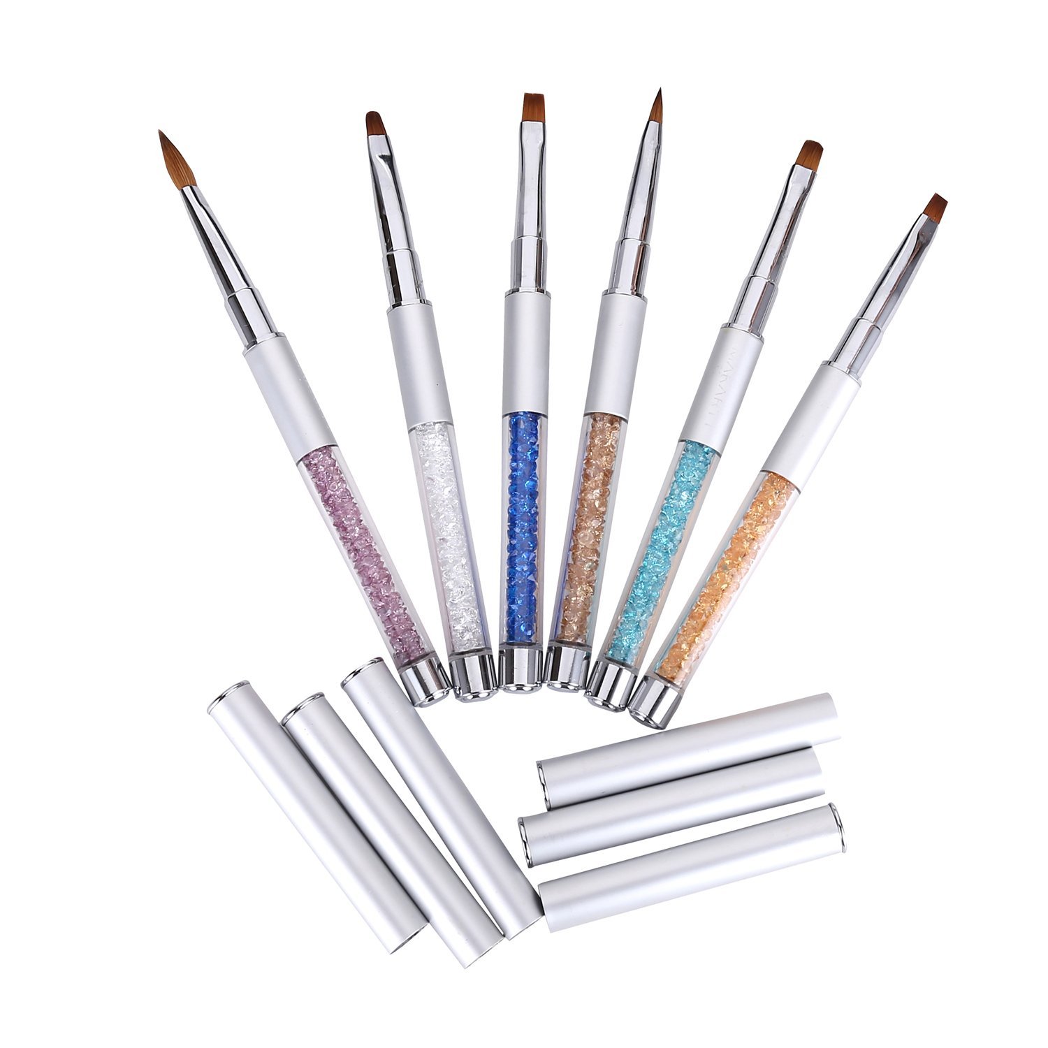 Nail Artisan Brushes Art Ideas Nail Art Tools Acrylic Uv Gel Pcs Nylon Brush Pen Free