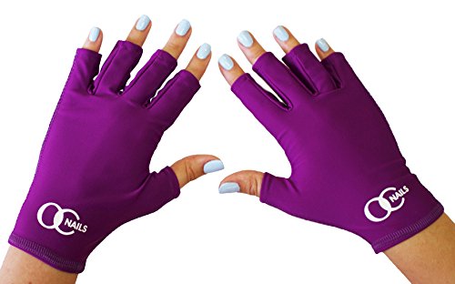 UV nail lamp protection gloves