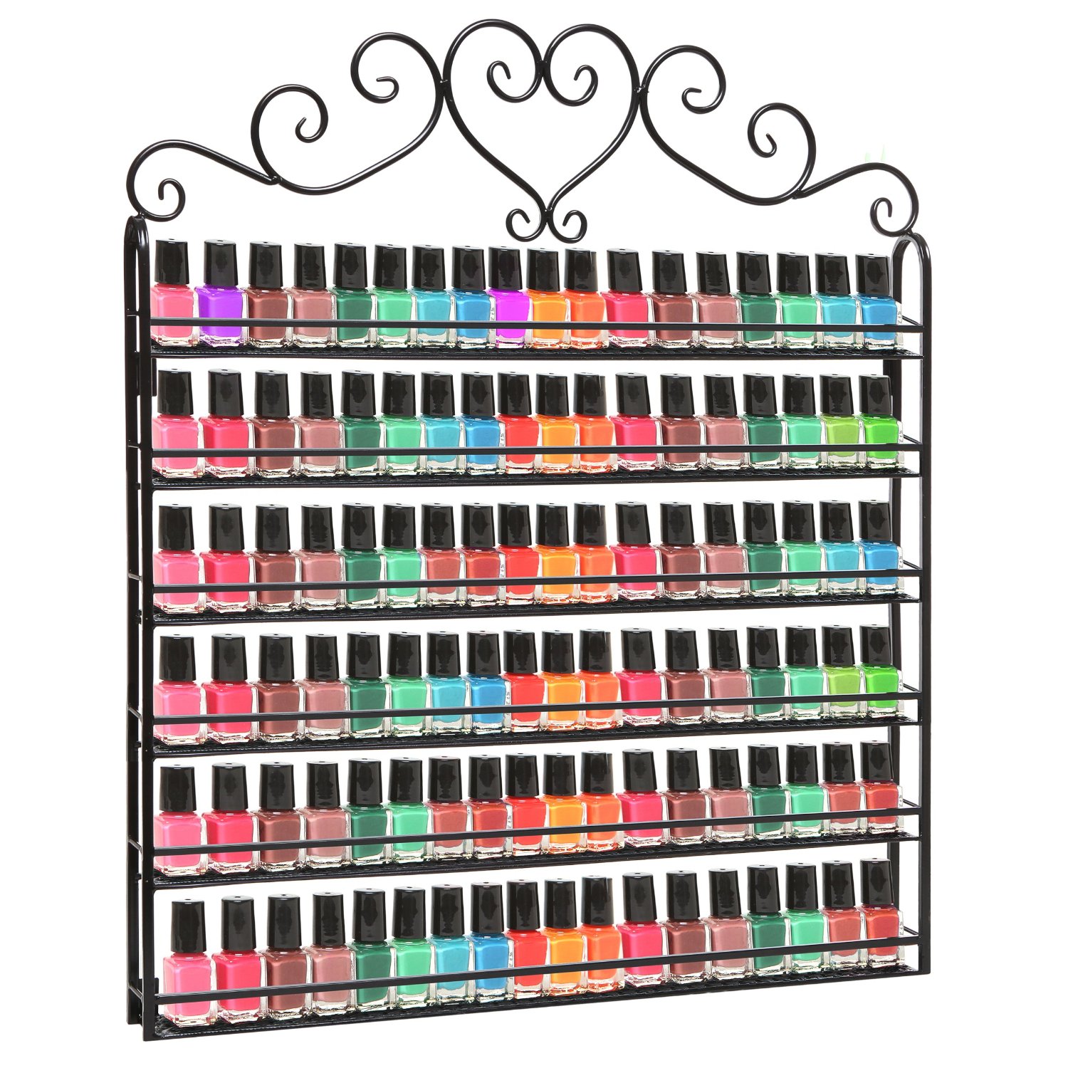 best nail polish racks mountable