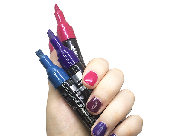 nail polish marker design idea