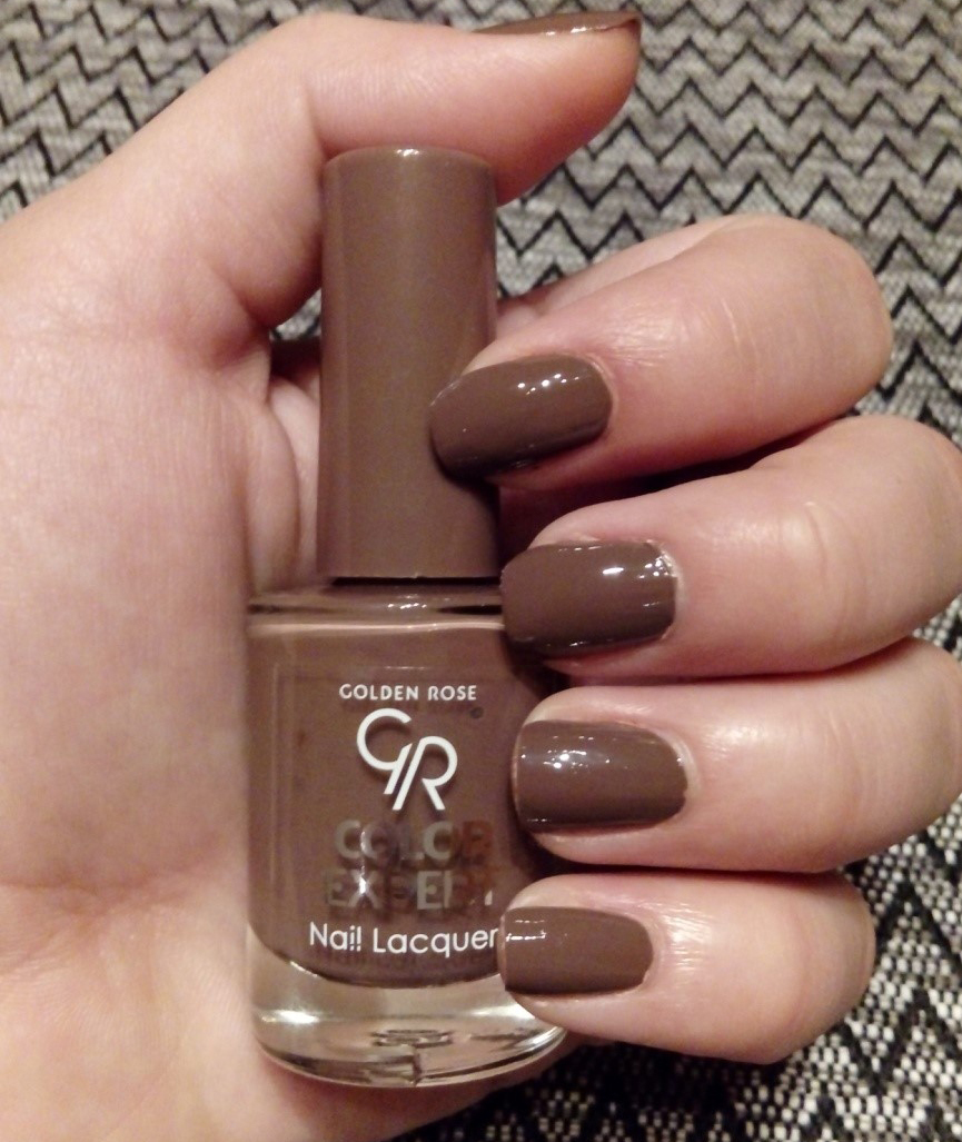 Golden Rose Nail Polish Dark Brown