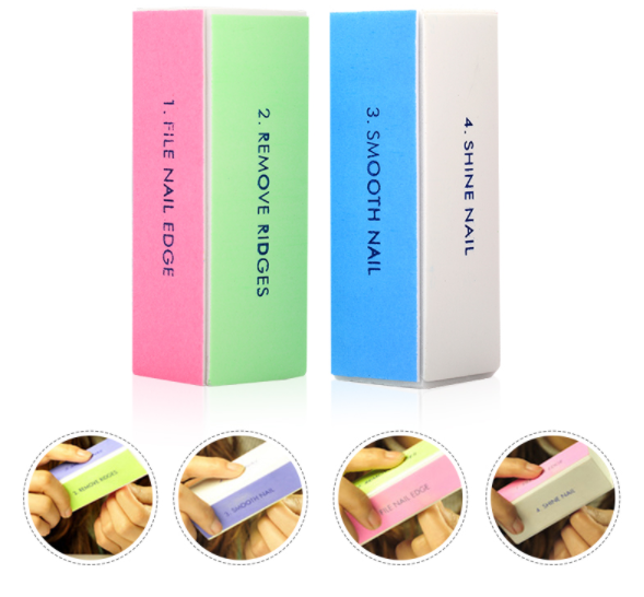 Manicare 4 Way Buffing Block For Nails, Removes Ridges And Creates An  Instant High Gloss Shine, Easy To Use Manicure Tool For Shaping, Smoothing  and Polishing Nails : Amazon.co.uk: Beauty