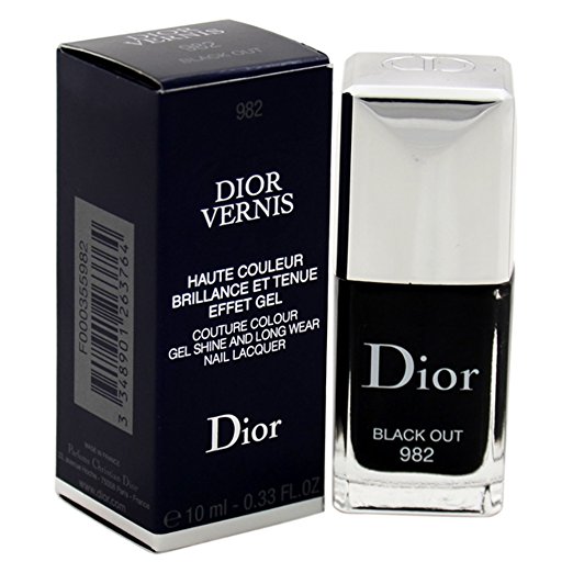 Christian Dior Vernis Couture Black Gel